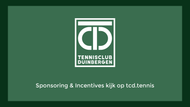 Tennis Hall Paneel 220 x 120 cm